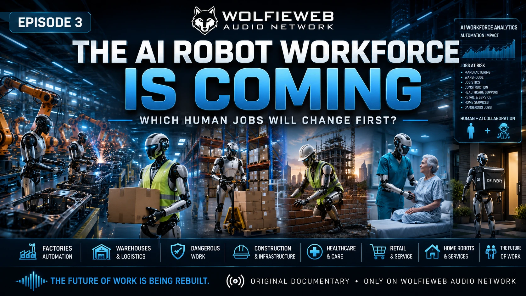 Cover artwork for The AI Robot Workforce Is Coming