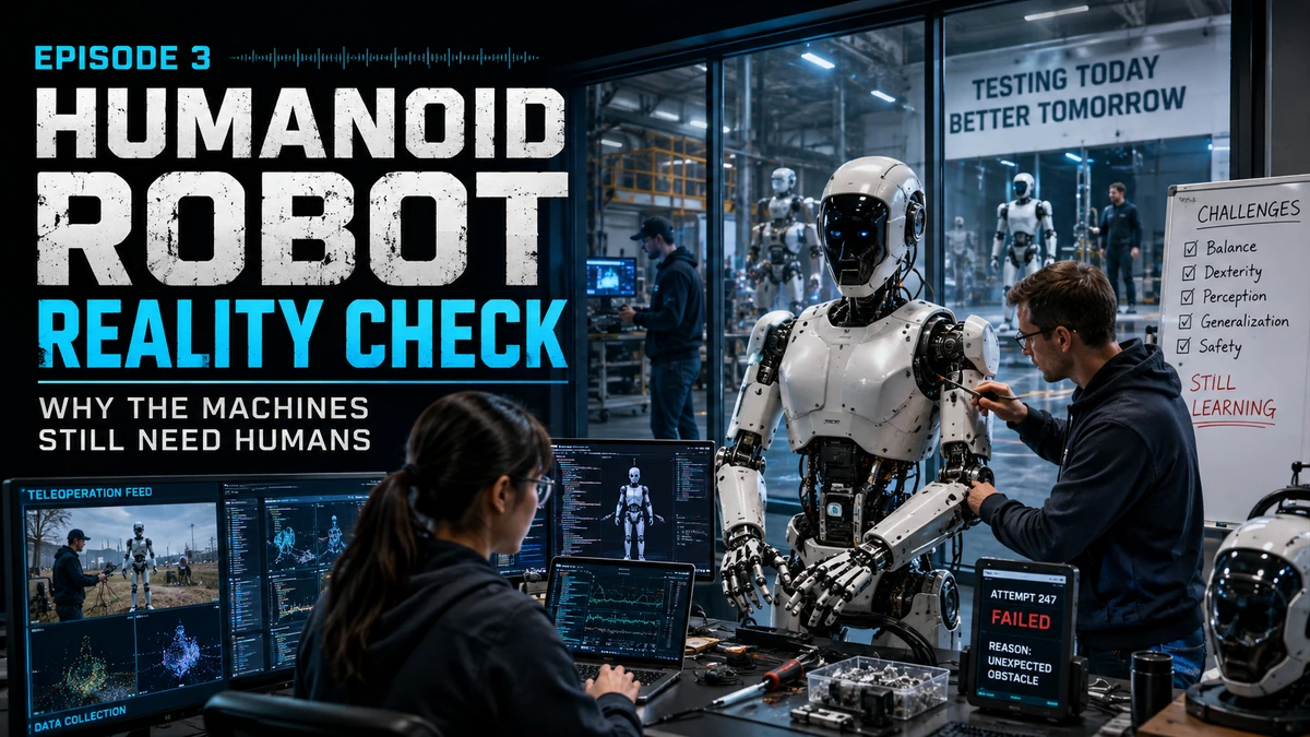 The Humanoid Robot Reality Check: Why the Machines Still Need Humans