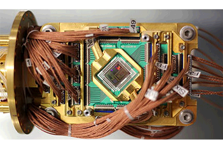 Image of one of the first quantum computers build by the Canadian company D-Wave, Inc.