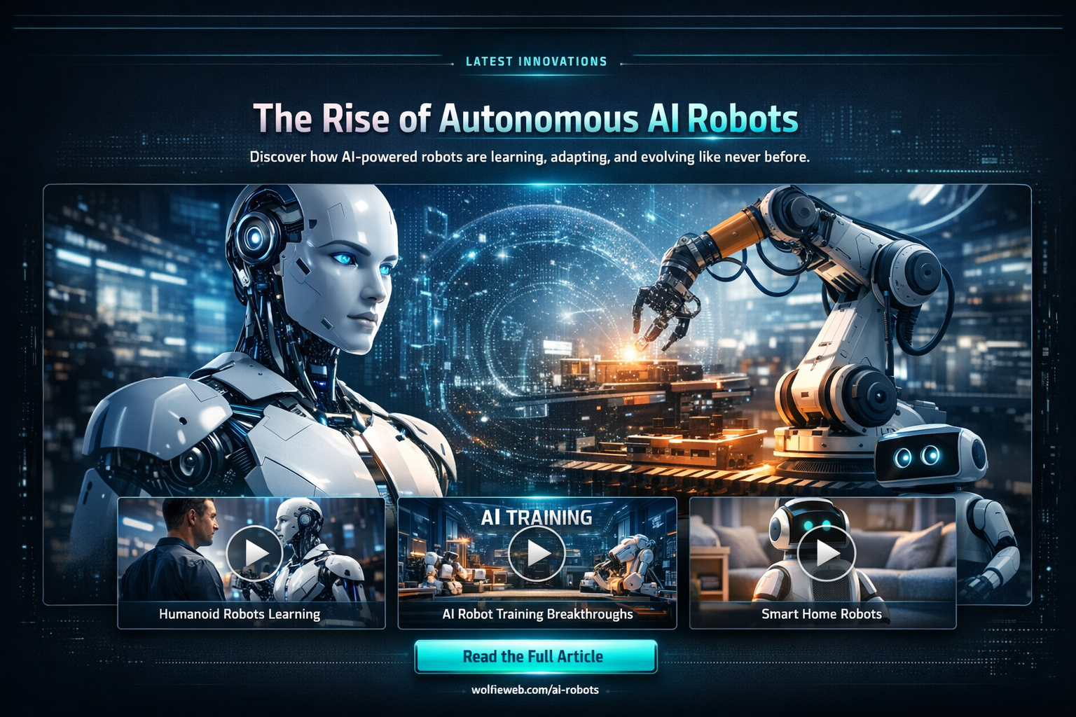 The Rise of Autonomous AI Robots