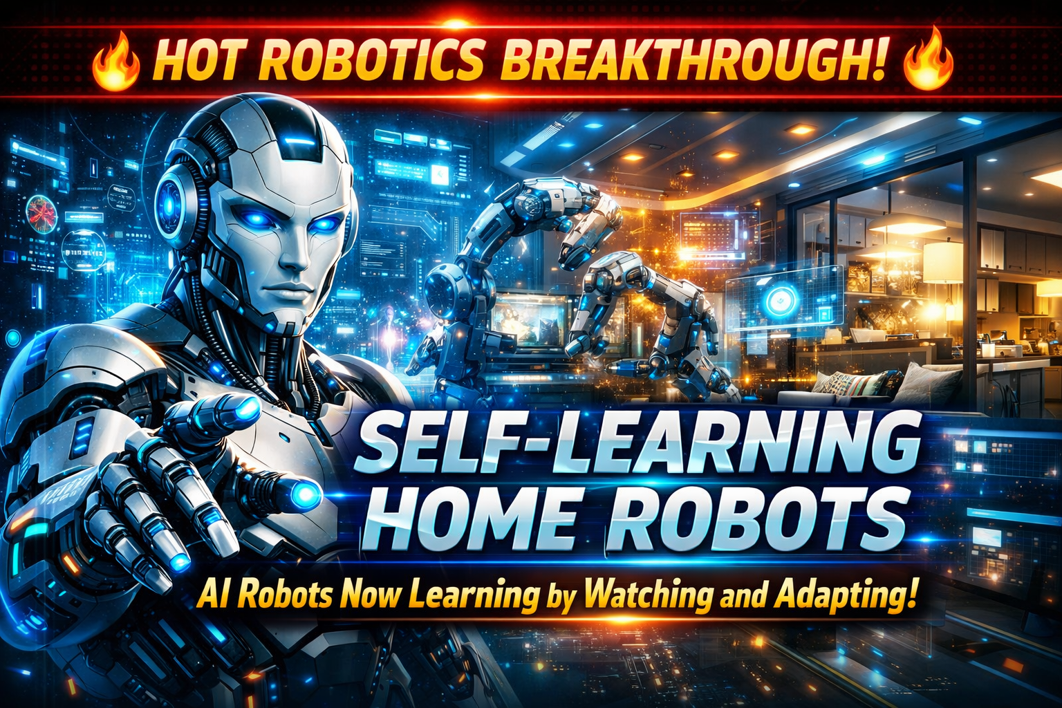 Self-Learning Home Robots banner