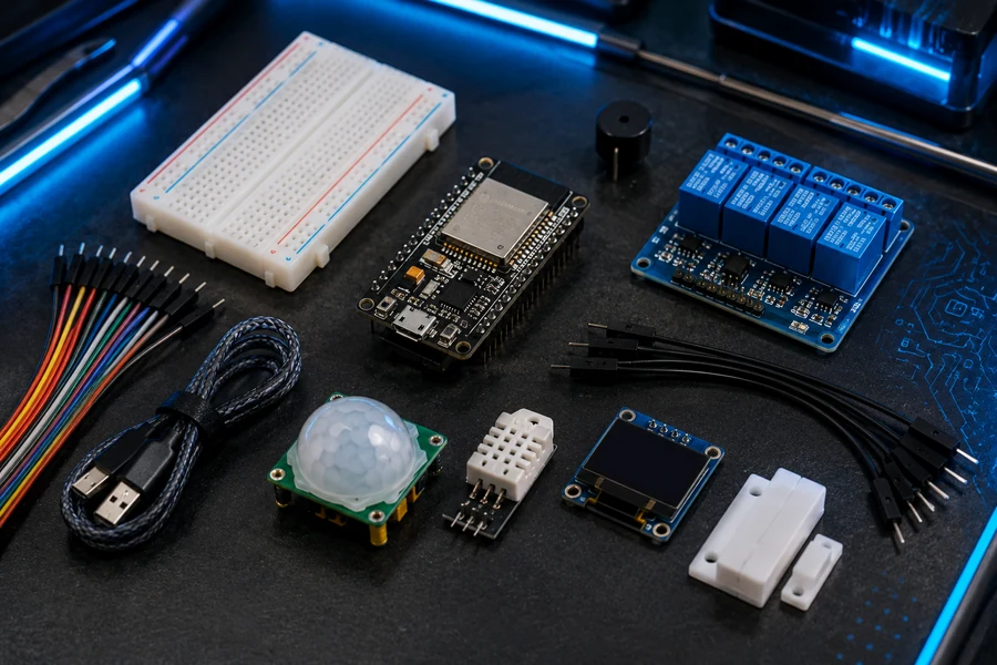 ESP32 smart home automation parts kit