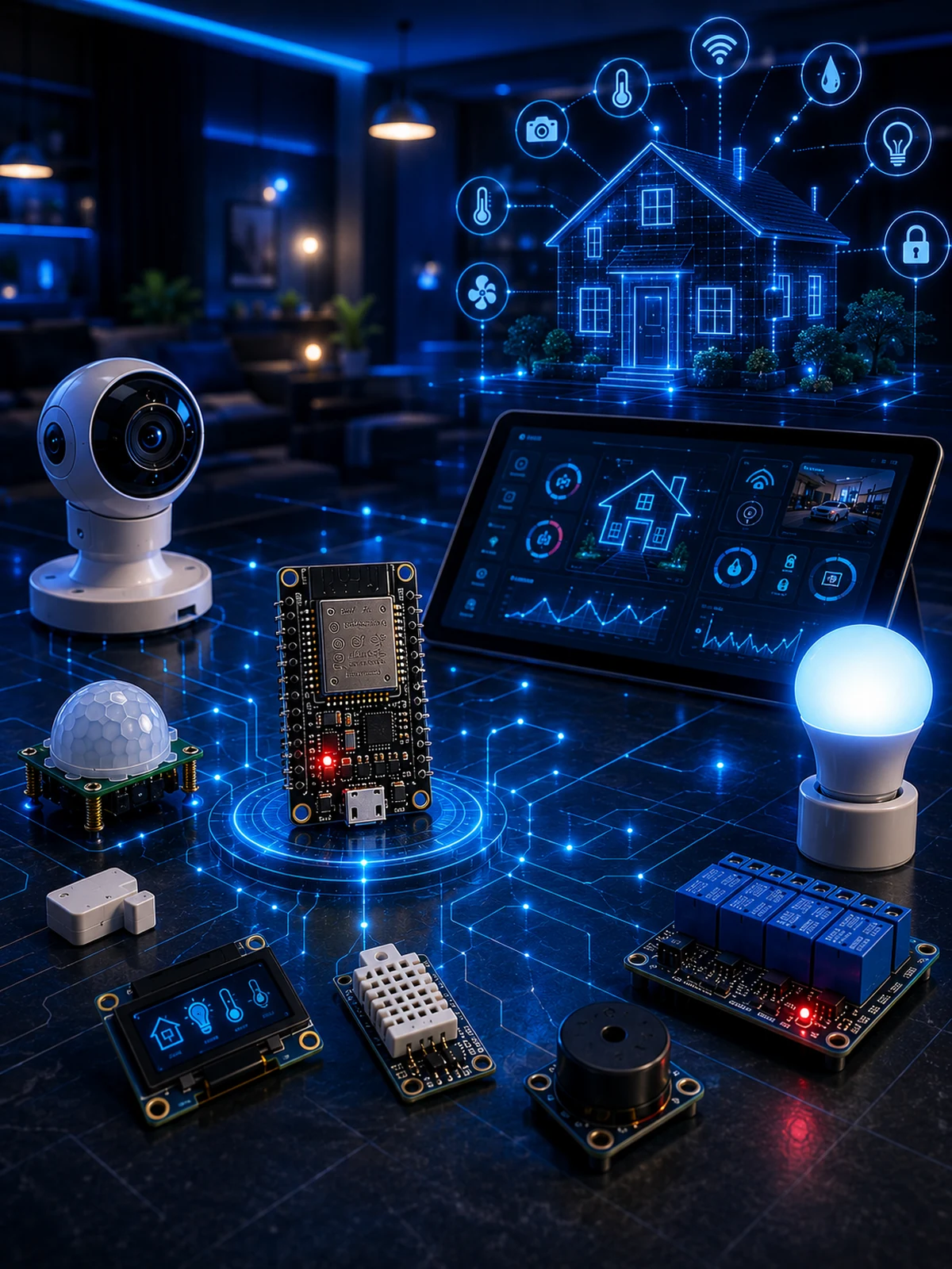 AI smart home hub PDF cover image