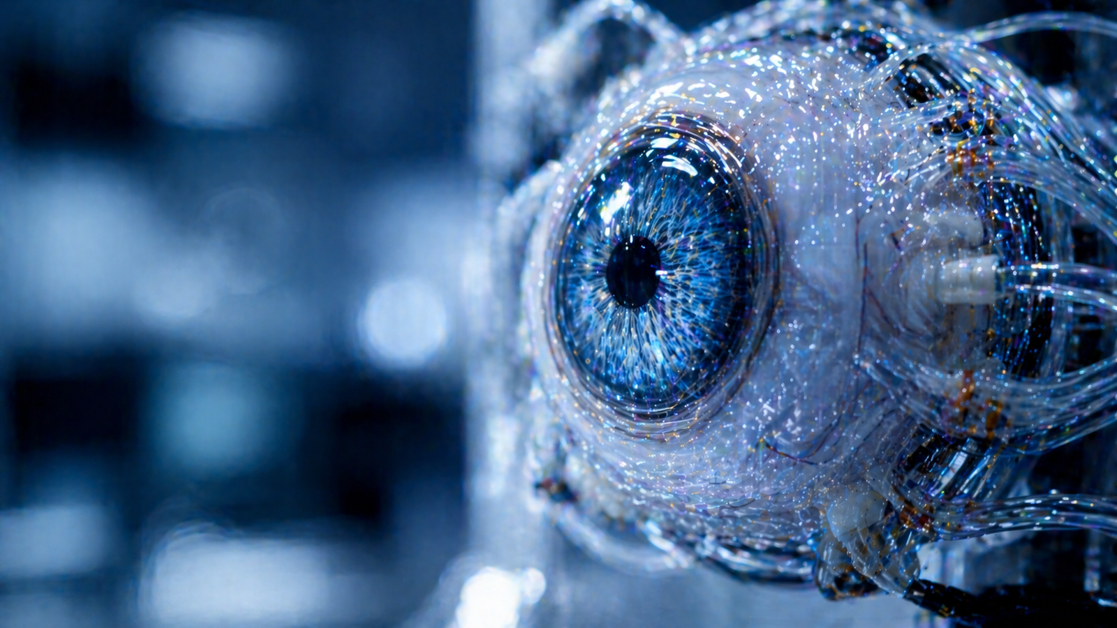 Squishy robotic eye
