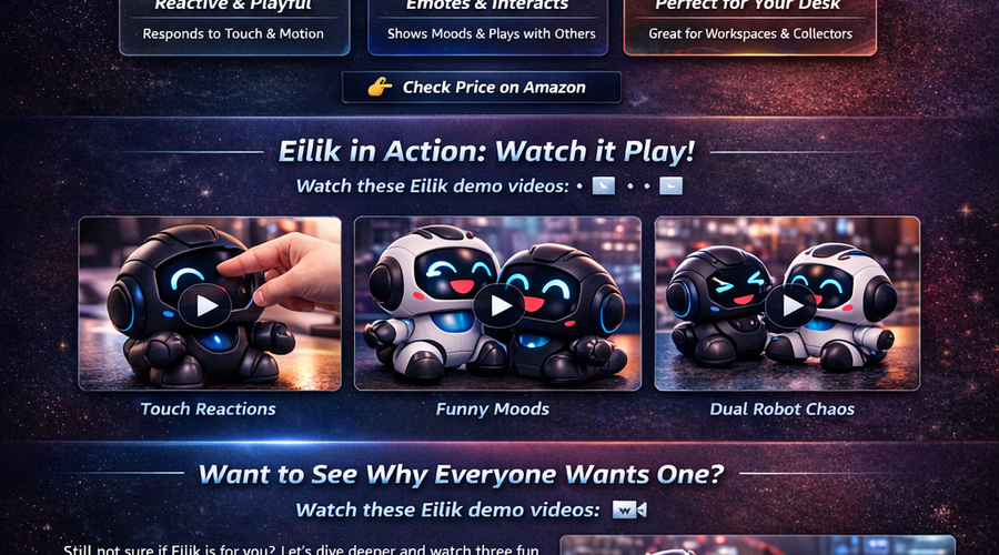 Eilik touch reactions visual