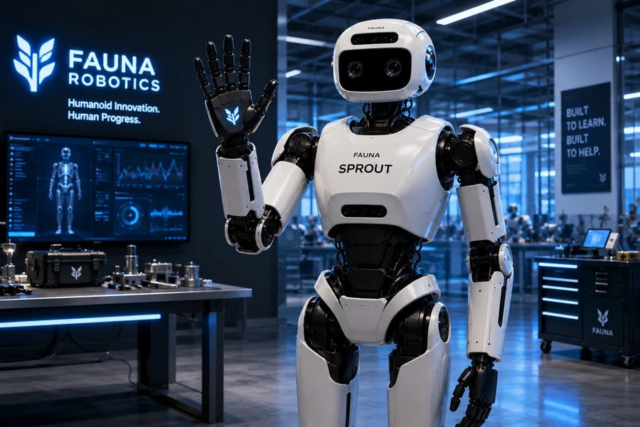 Sprout robot by Fauna Robotics