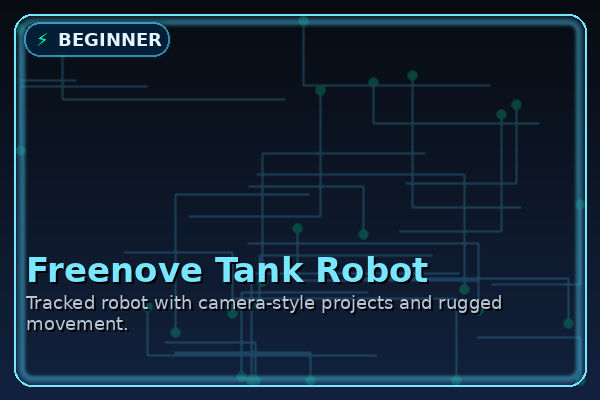 Freenove Tank Robot thumbnail