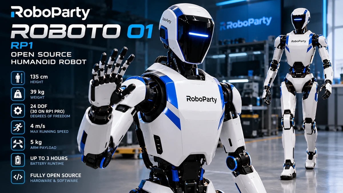 RoboParty ROBOTO 01 (RP1) by RoboParty