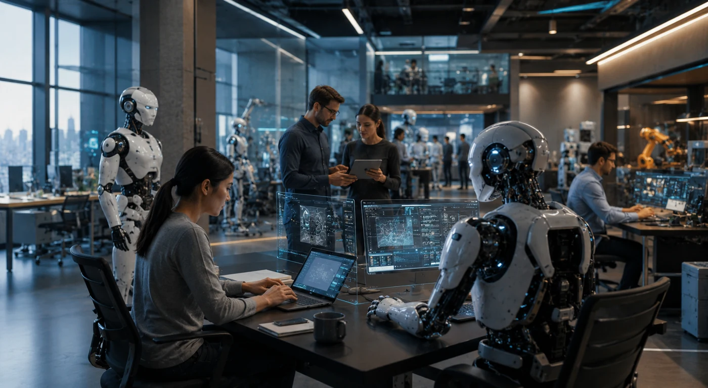 Future workplace robots video thumbnail