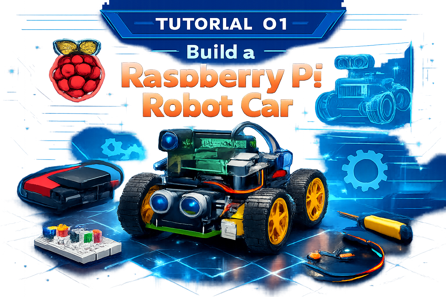 WolfieWeb Raspberry Pi Robot Car Tutorial