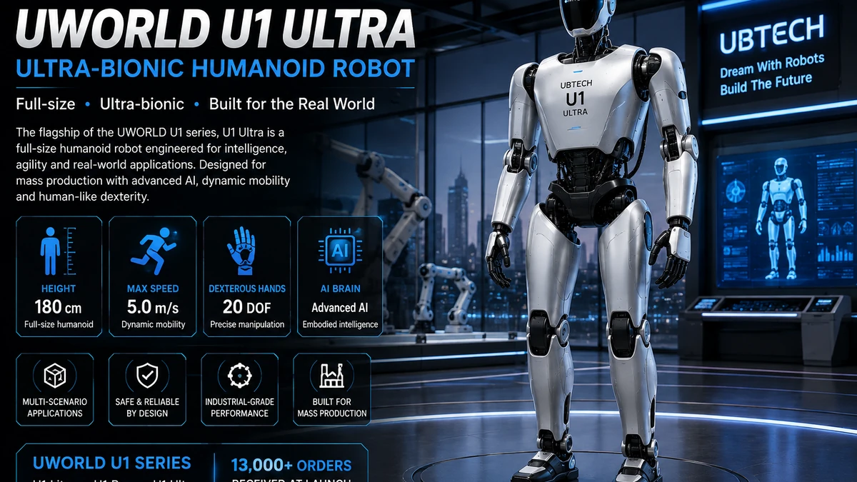 UWORLD U1 Ultra by UBTECH Robotics