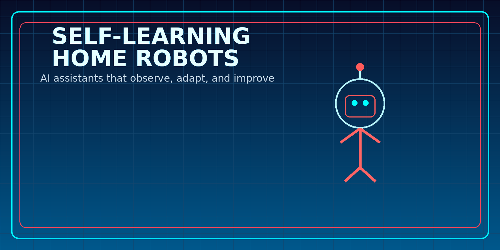 Self-learning home robots hero banner
