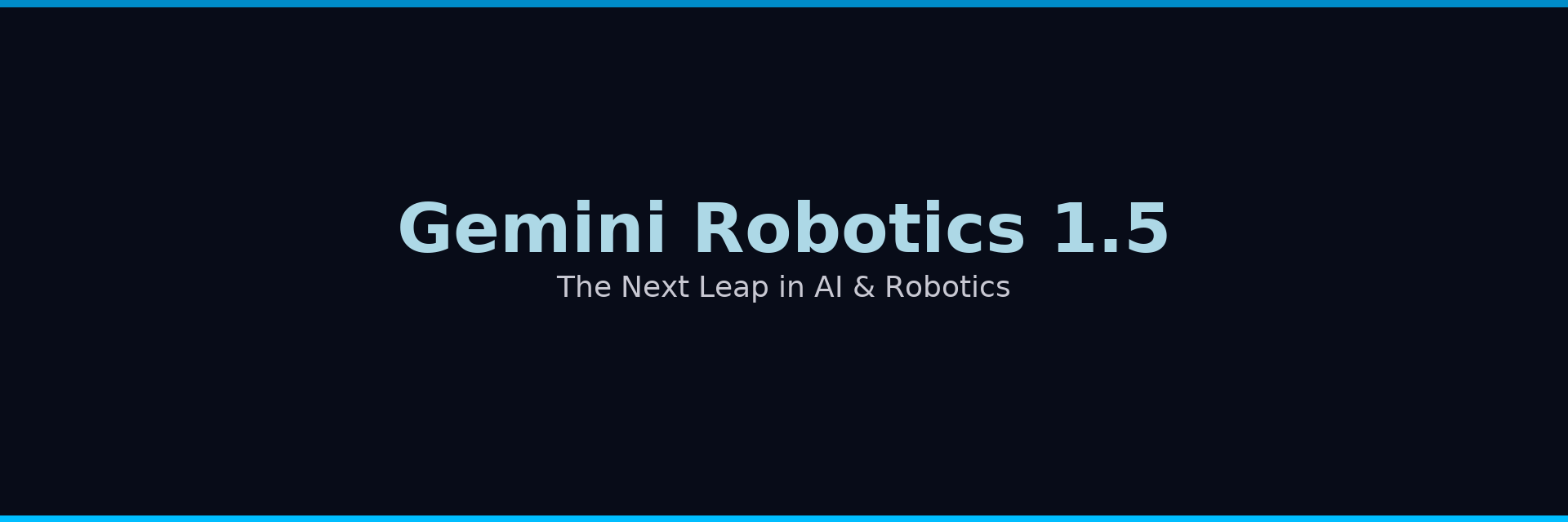 Gemini Robotics 1.5 thumbnail