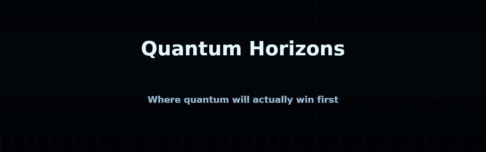 Quantum Horizons banner