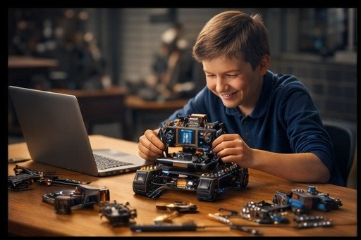 AI robotics lab