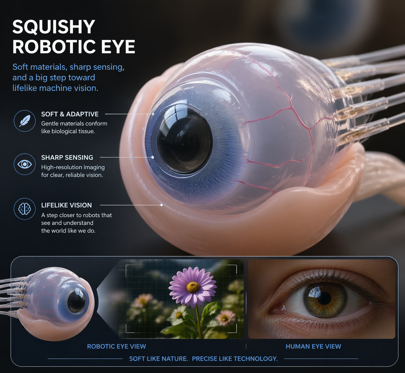 Squishy robotic eye concept art